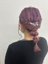 お呼ばれヘアセット