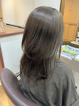 クラウドヘアー東照宮店／透明感カラー