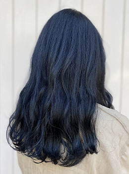 クラウドヘアー北仙台店／ダークなコバルトブルー